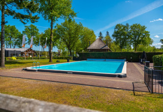 Outdoor swimming pool - EuroParcs De Wije Werelt - Otterlo, Gelderland, Netherlands